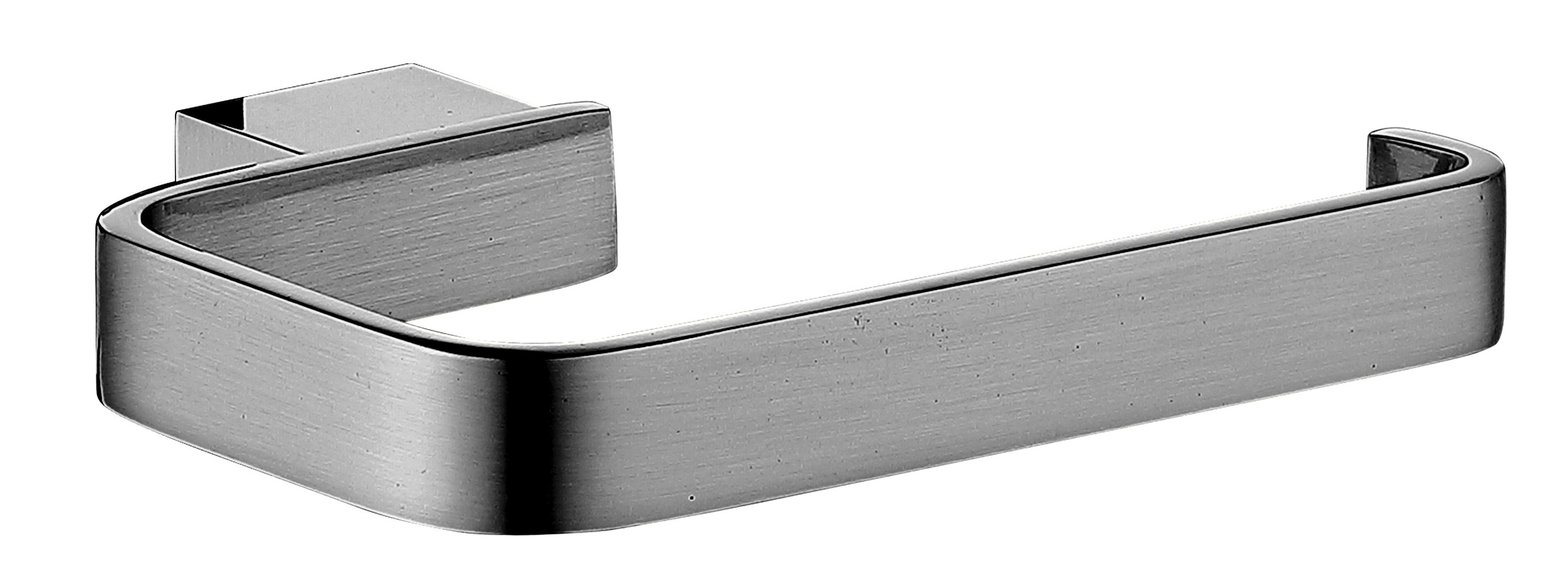 TOILET ROLL HOLDER GUNMETAL GREY 