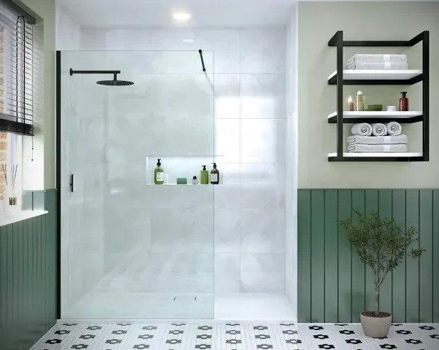 MERLYN BLACK SHOWERWALL 1000 (MERLYN)