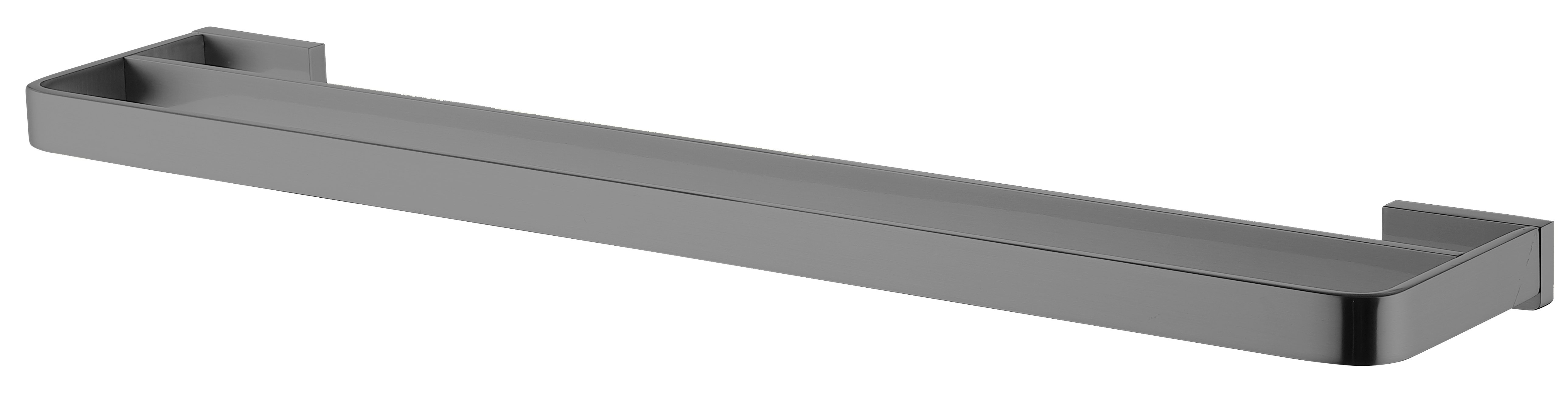 DOUBLE TOWEL BAR GUNMETAL GREY