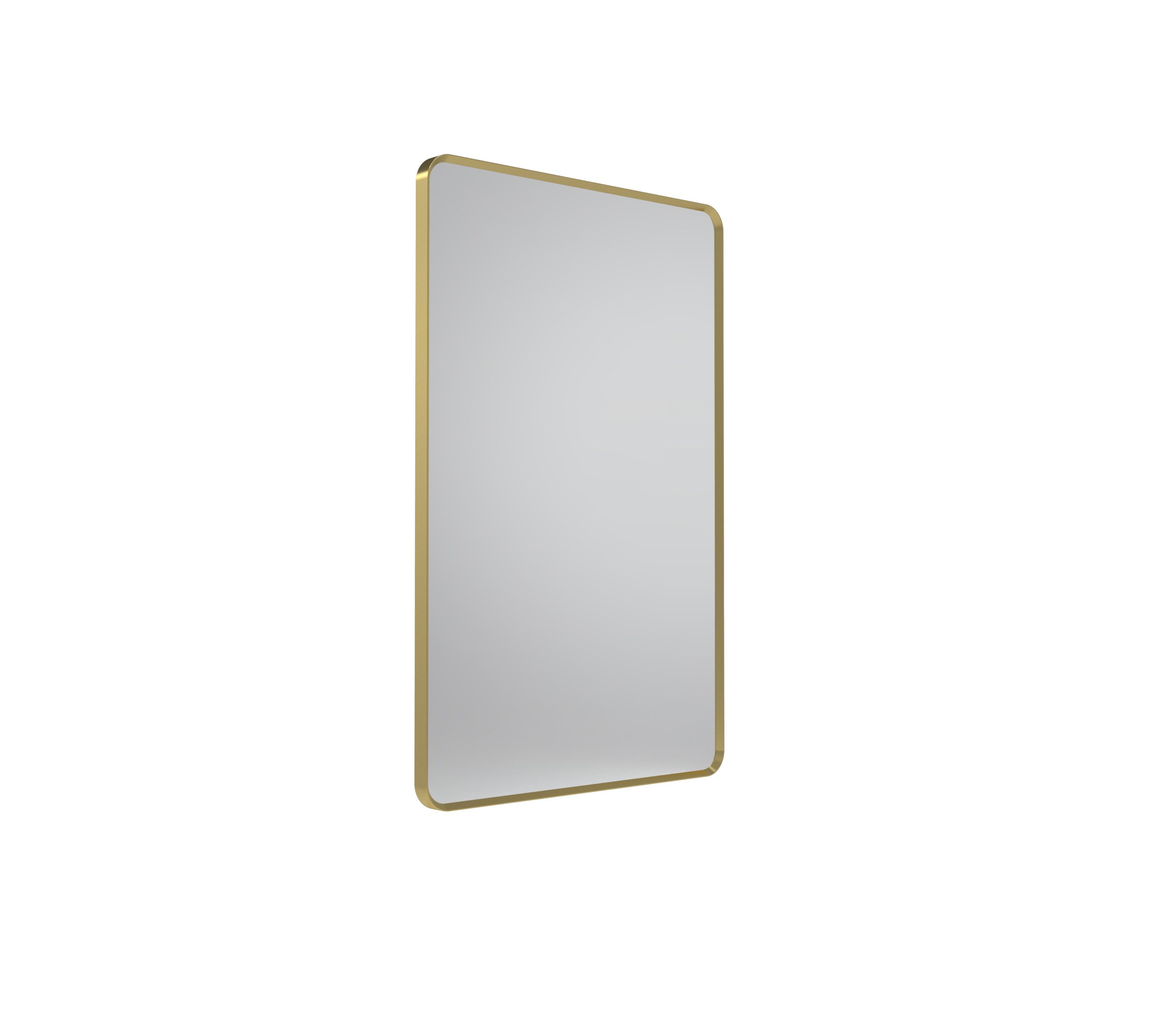 VERGE MIRROR 450 X 700MM BRASS