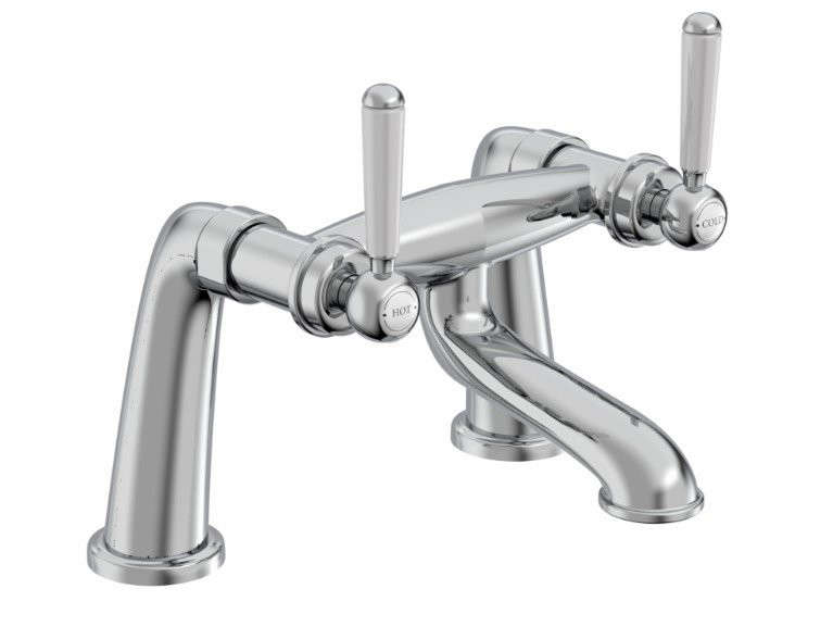 Lansdown Bath Filler Chrome