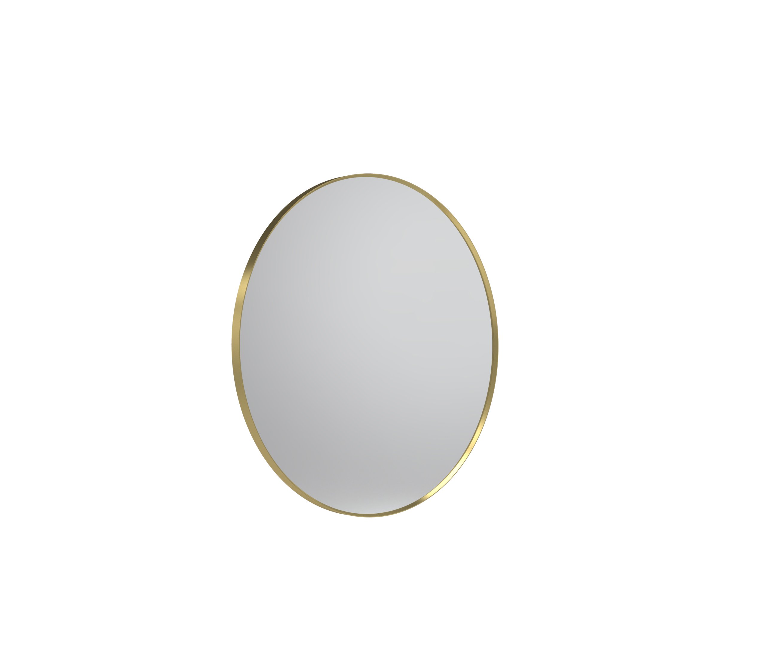 VERGE MIRROR D600 BRASS